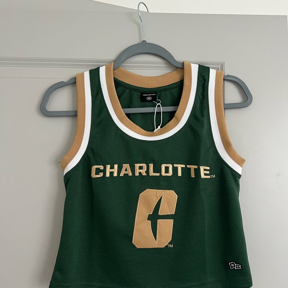 Charlotte Women’s Basketball Jersey- NEW WITH TAG - XS
